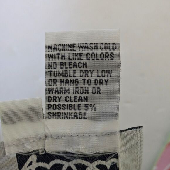 Lilly Pulitzer Green Stretch Pants Size 8 Floral Cuffs Stretchy 90's Retro - Picture 9 of 11